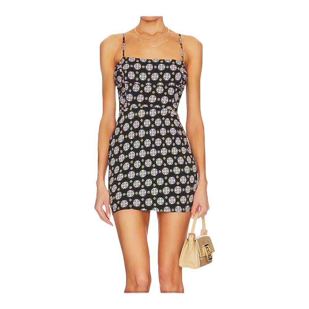 Intimately Free People dress Center of Attention minidress black Small S
